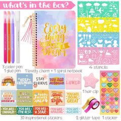 Cocostar DIY Journal Kit cute stencils for playful designs