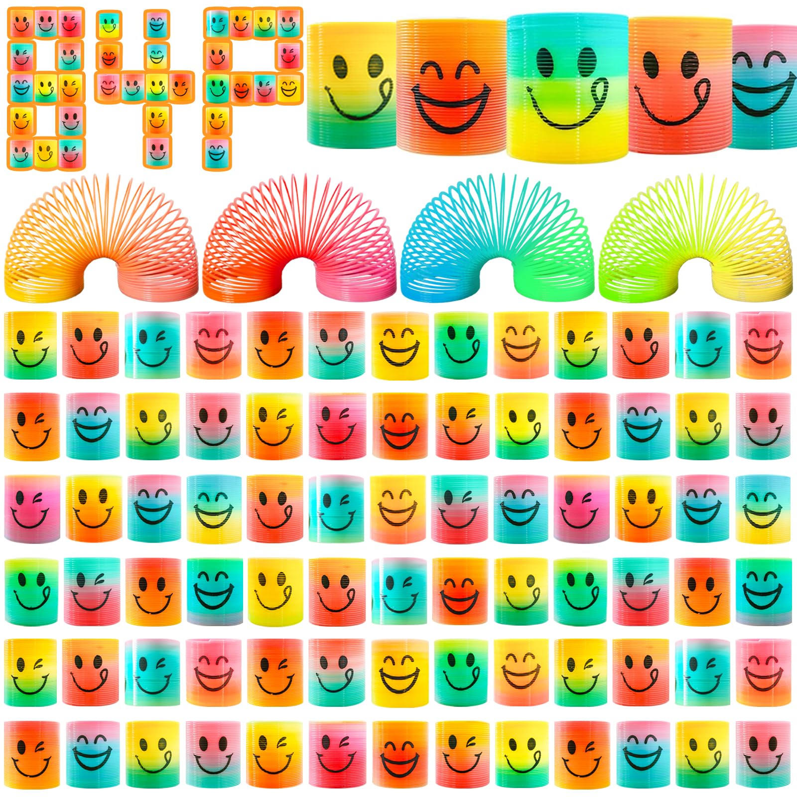Cocurb 84-pack mini spring favors ready for goody bags and colorful party decor