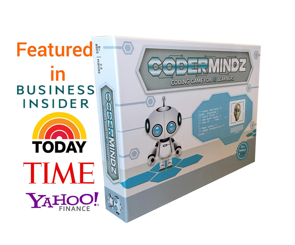 CoderMindz coding cards in action teaching basic loops and logic