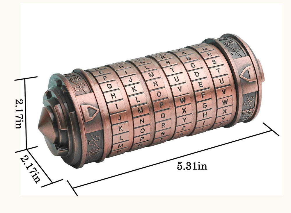 coejokno cryptex secret compartments—hidden space for keepsakes.