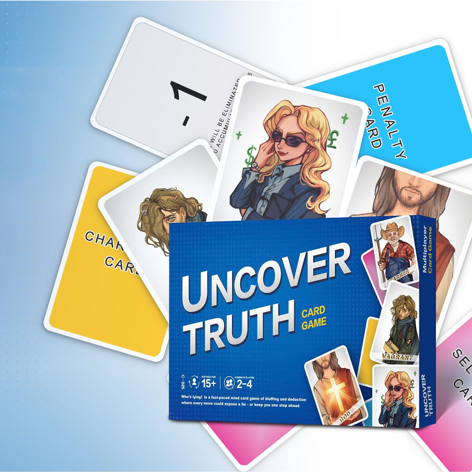 COHHFWPD Uncover Truth game night setup supports easy hosting.