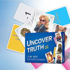 COHHFWPD Uncover Truth game night setup supports easy hosting.