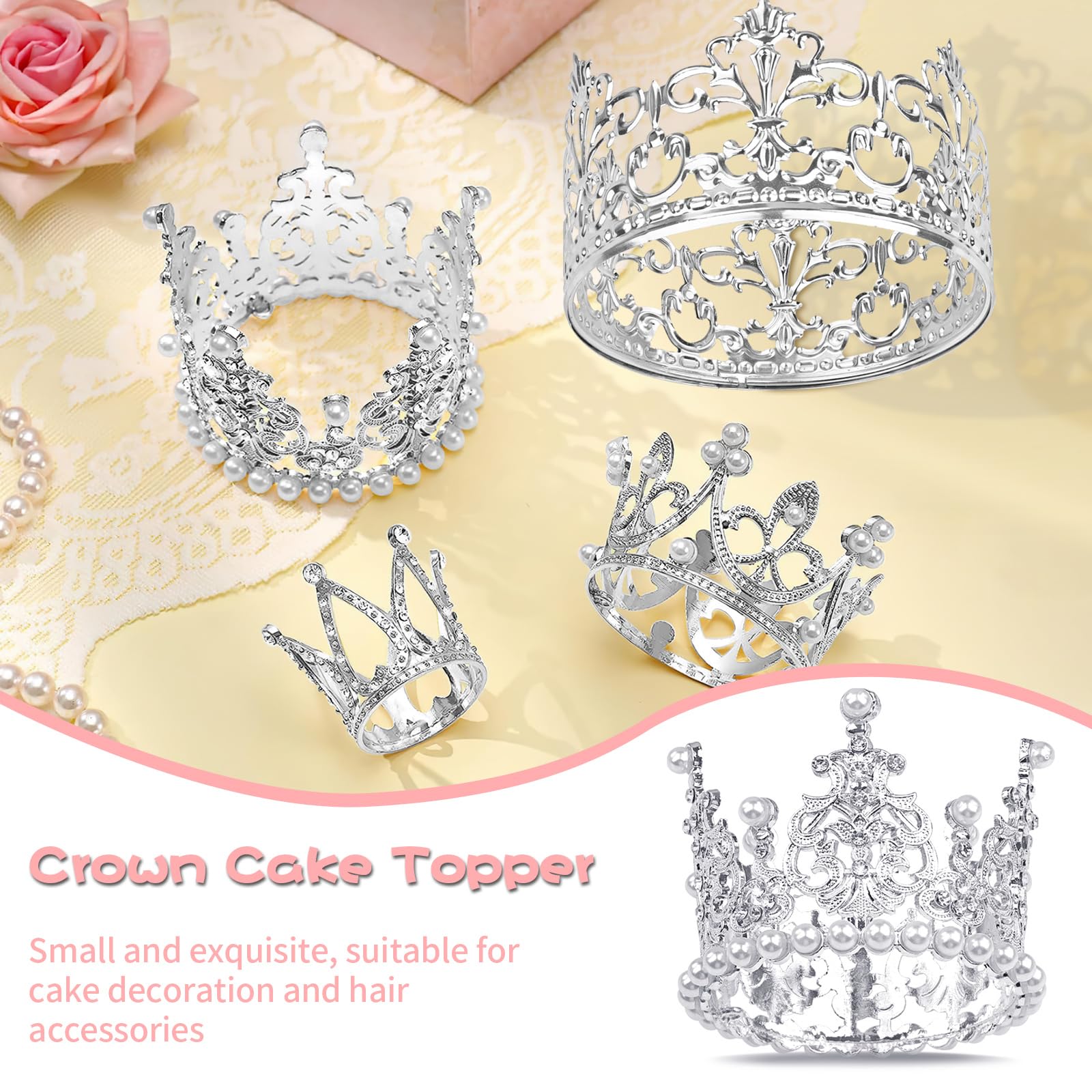 COIDEA crown for hair ornament kids adds festive sparkle