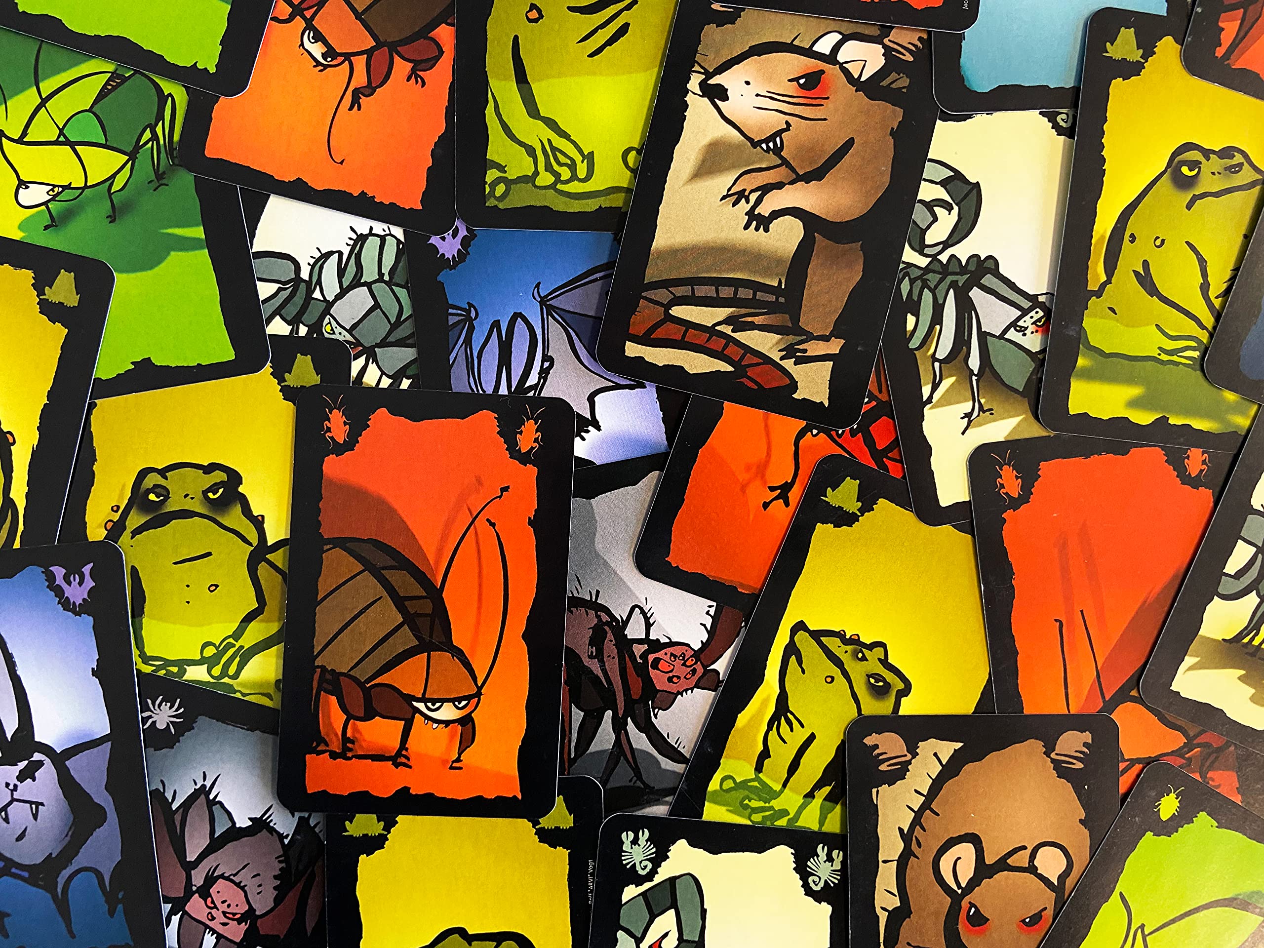 Coiledspring Schmidt DMS Cockroach Poker card deck full of critters