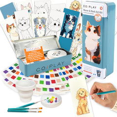 COIPLAY 648 color blocks palette for vibrant watercolor projects.