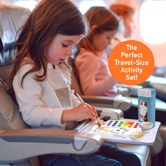 COIPLAY collapsible silicone cup doubles as a portable palette for travel sessions.