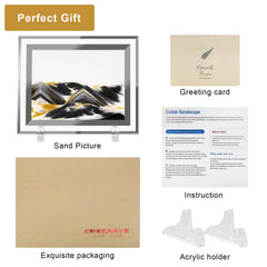 Coitak sand art picture gift idea for students and colleagues