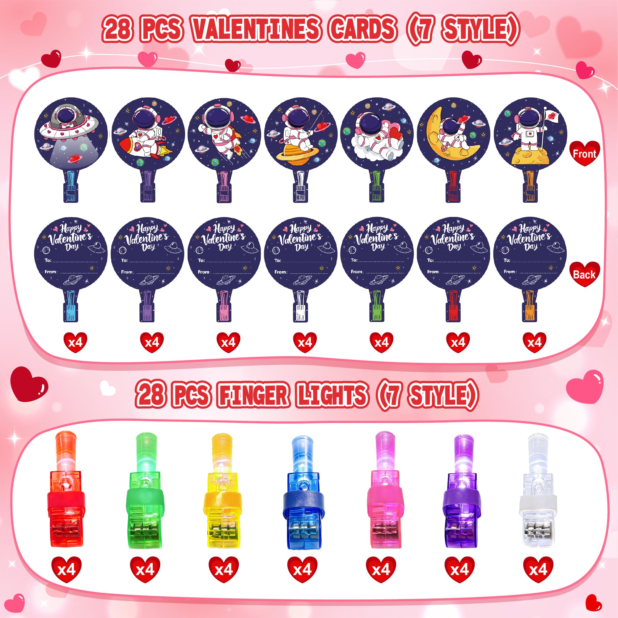 COKOKA valentines cards with astronaut design for quick school gifting.