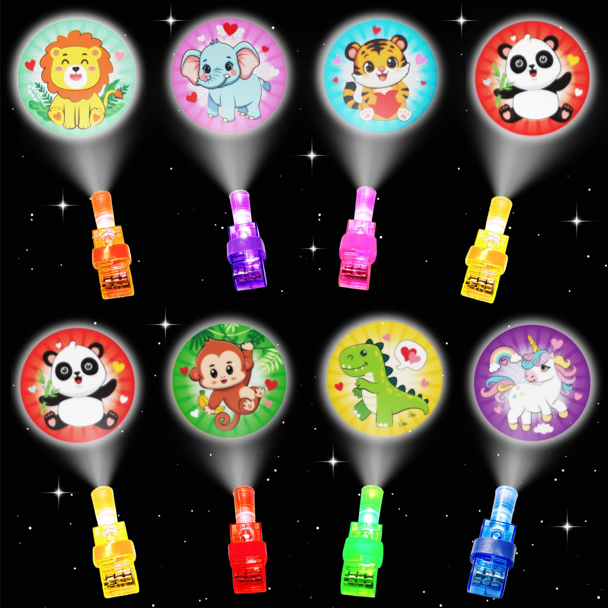 COKOKA finger light set with 28 cards enables easy classroom exchanges.