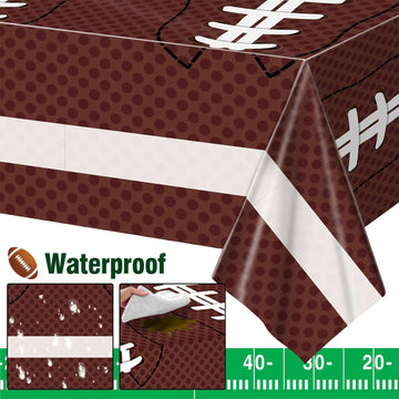 Cokoness 54 by 108 inch tablecloth covers large tables.