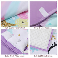 Cokouchyi nap mat is machine washable for convenient care.