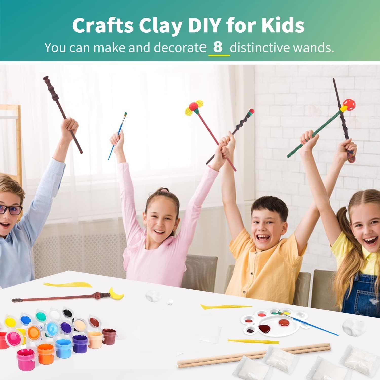 Col-Pary Magic Wand Making Kit: clay tools to shape unique wand details.