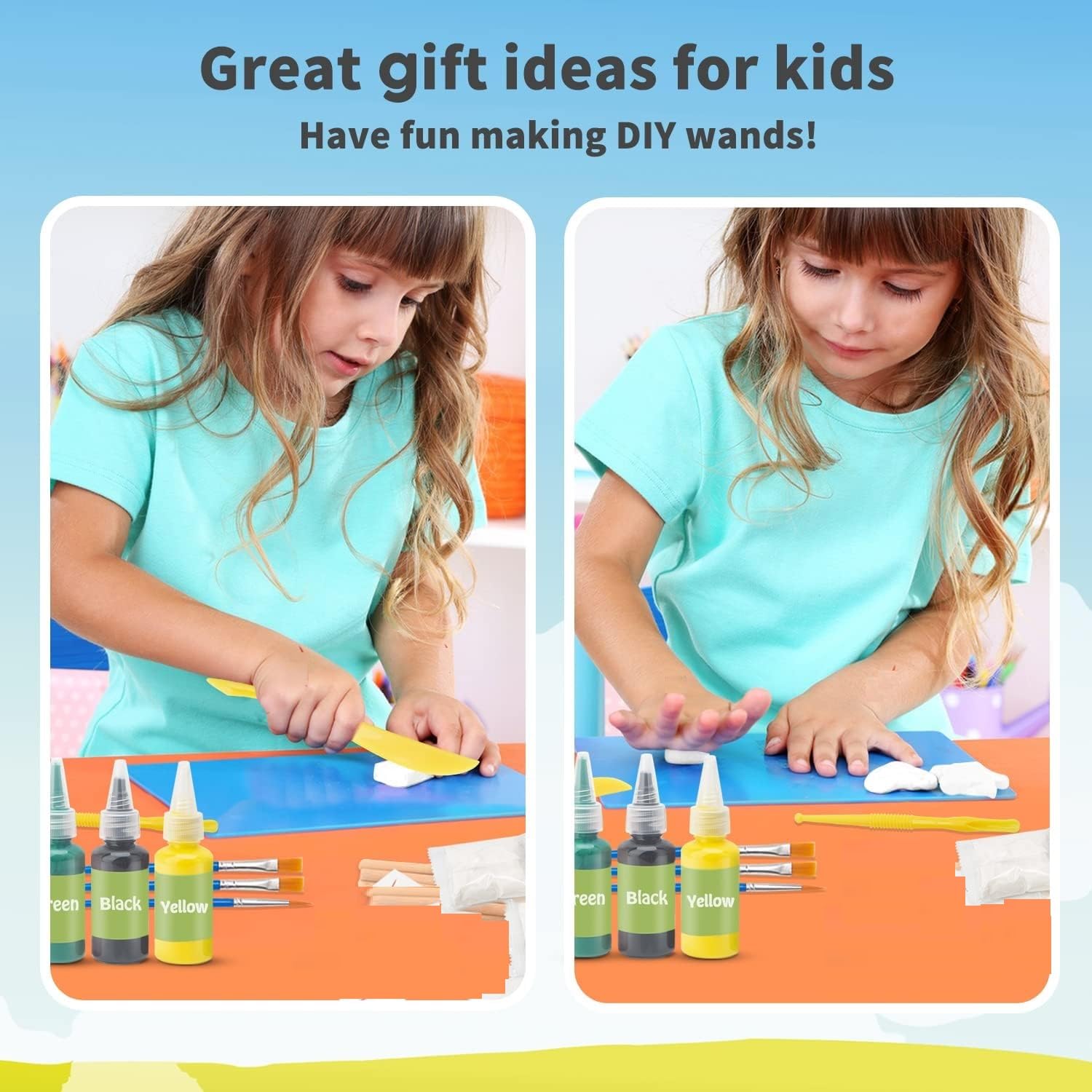 Col-Pary Magic Wand Making Kit: inspiration for imaginative cosplay and play.