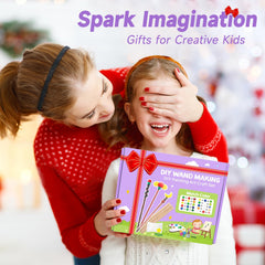 Col-Pary Magic Wand Making Kit: 12-color acrylic paints for vibrant wand accents.