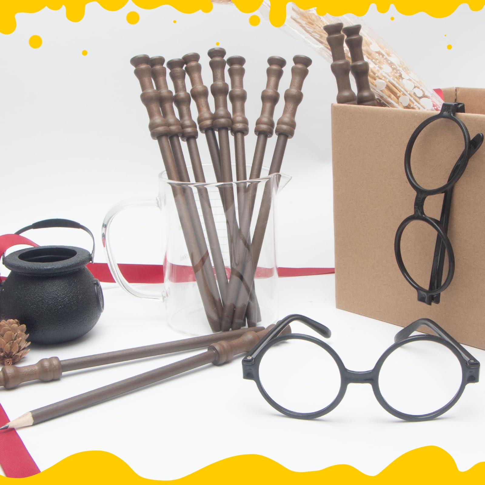 Col-Pary wand pencils ideal party favors that delight kids during birthdays and celebrations.