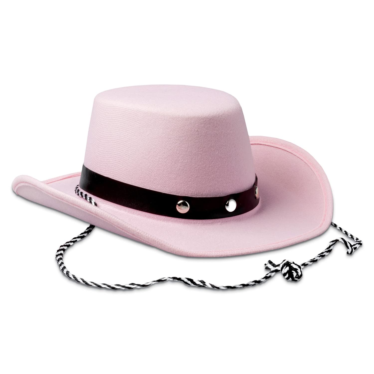 COLLECT PRESENT pink baby cowboy hat front view for sunny outdoor play and sunny days