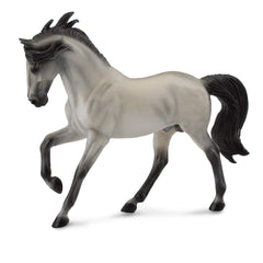 CollectA Andalusian Stallion Grey with lifelike detail for educational play and imaginative display