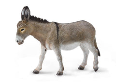 CollectA donkey model 88934 side view highlights realistic detailing for display