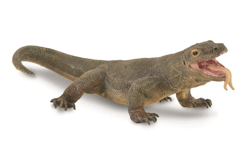 Collecta Komodo Dragon figure, a lifelike wildlife replica ideal for display and educational play.