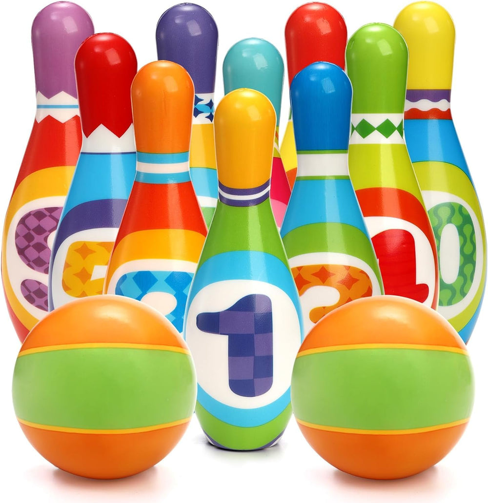 Coloch kids bowling ball with soft foam for safe indoor play.