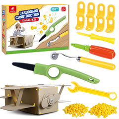 ColoPlay 355 cardboard tools set for kids cutting safely