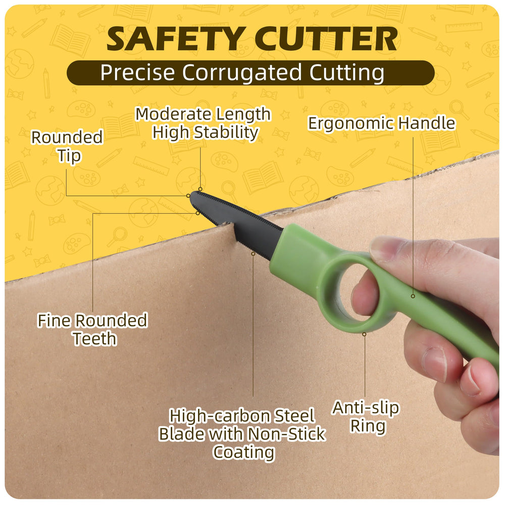 ColoPlay 355 kid-friendly tool kit for easy cardboard projects