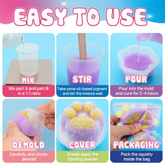 ColoPlay color pastes for vibrant squishy colors and customization