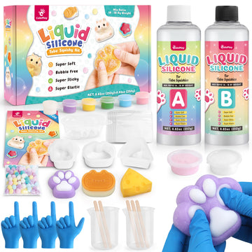 ColoPlay Taba Squishy Kit contents shown, ideal for beginners.
