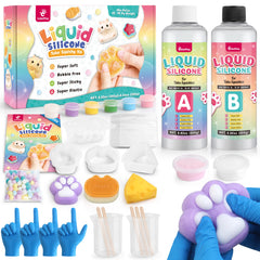 ColoPlay Taba Squishy Kit contents shown, ideal for beginners.