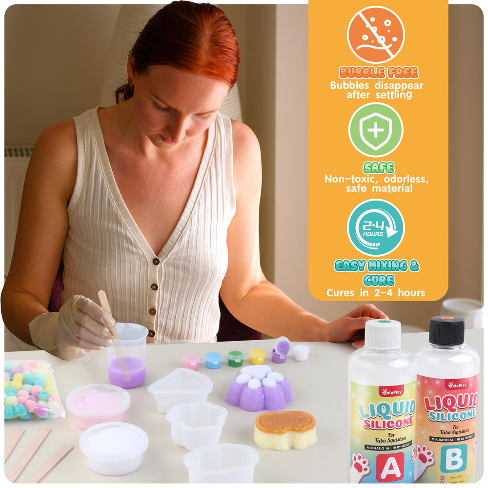 ColoPlay Taba Squishy Kit gift-ready packaging.