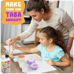 ColoPlay Taba Squishy Kit includes mold and flocking.
