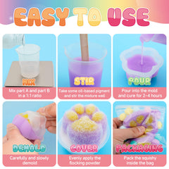 ColoPlay Taba Squishy Kit soft-touch squish relieves tension.