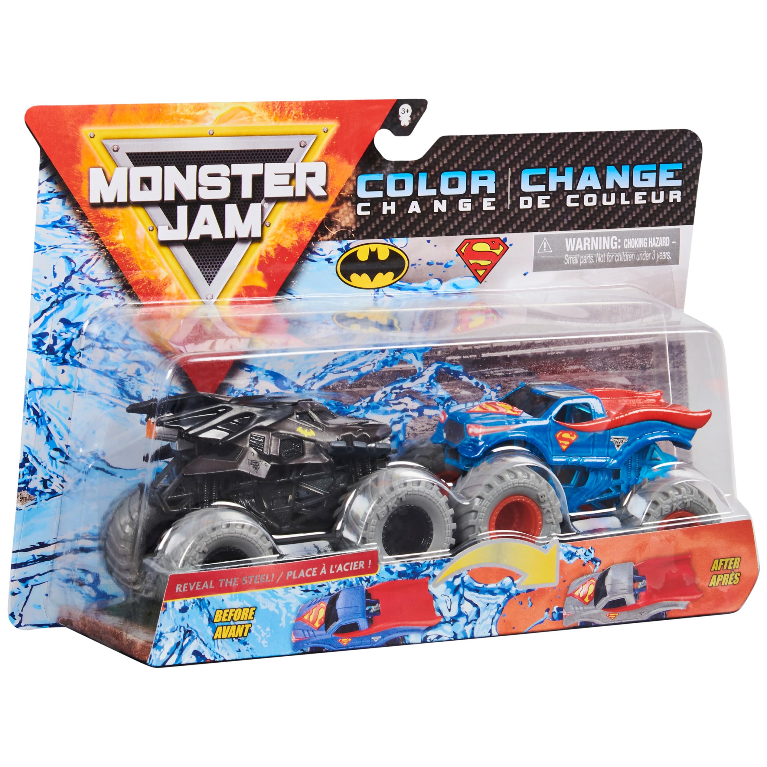 Color-change demo with warm and cold water makes collection interactive.