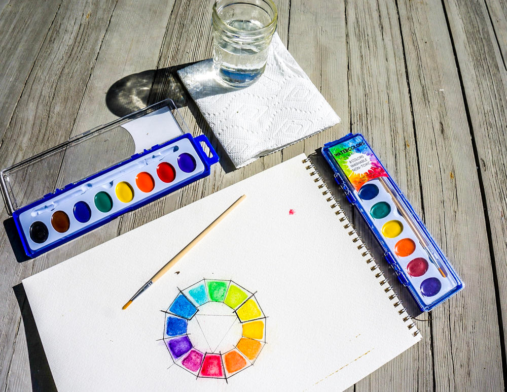 Color Swell kid-safe watercolors enabling creative exploration in groups.