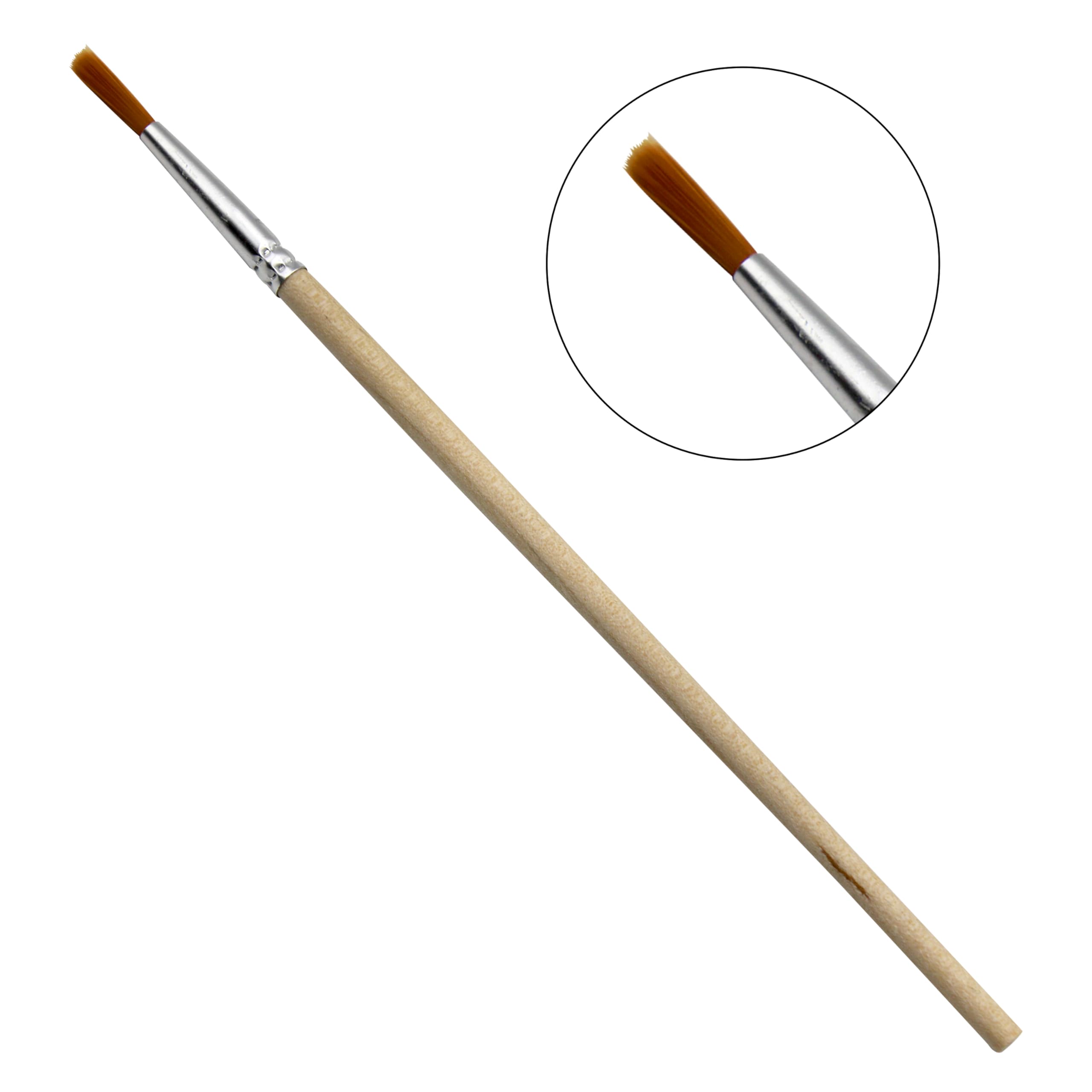 Color Swell wood brush included for easy, controlled color application