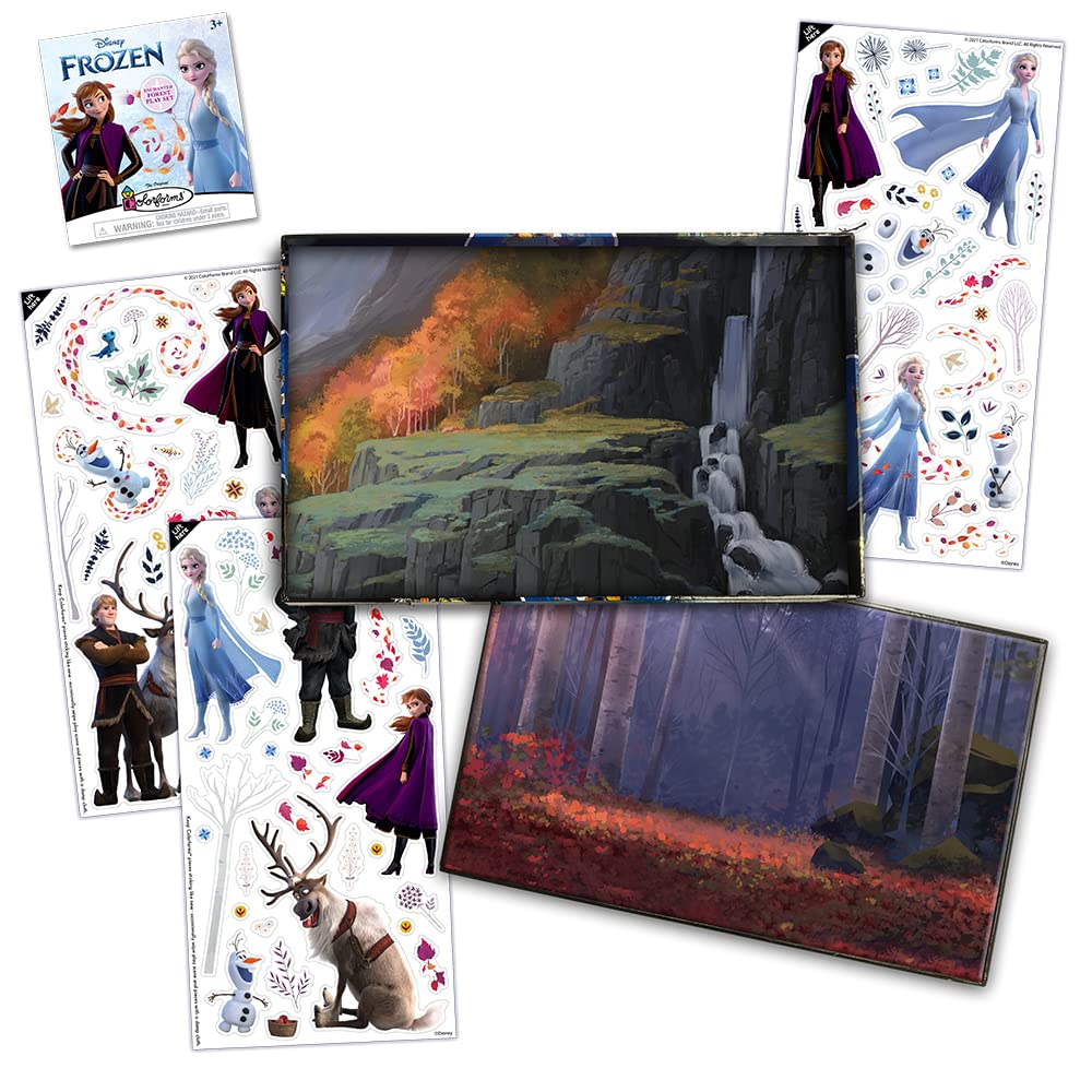 Colorforms Disney Frozen repositionable pieces foster endless story ideas