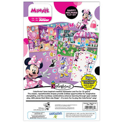 Kids explore colors and characters with Colorforms Minnie Mouse pieces