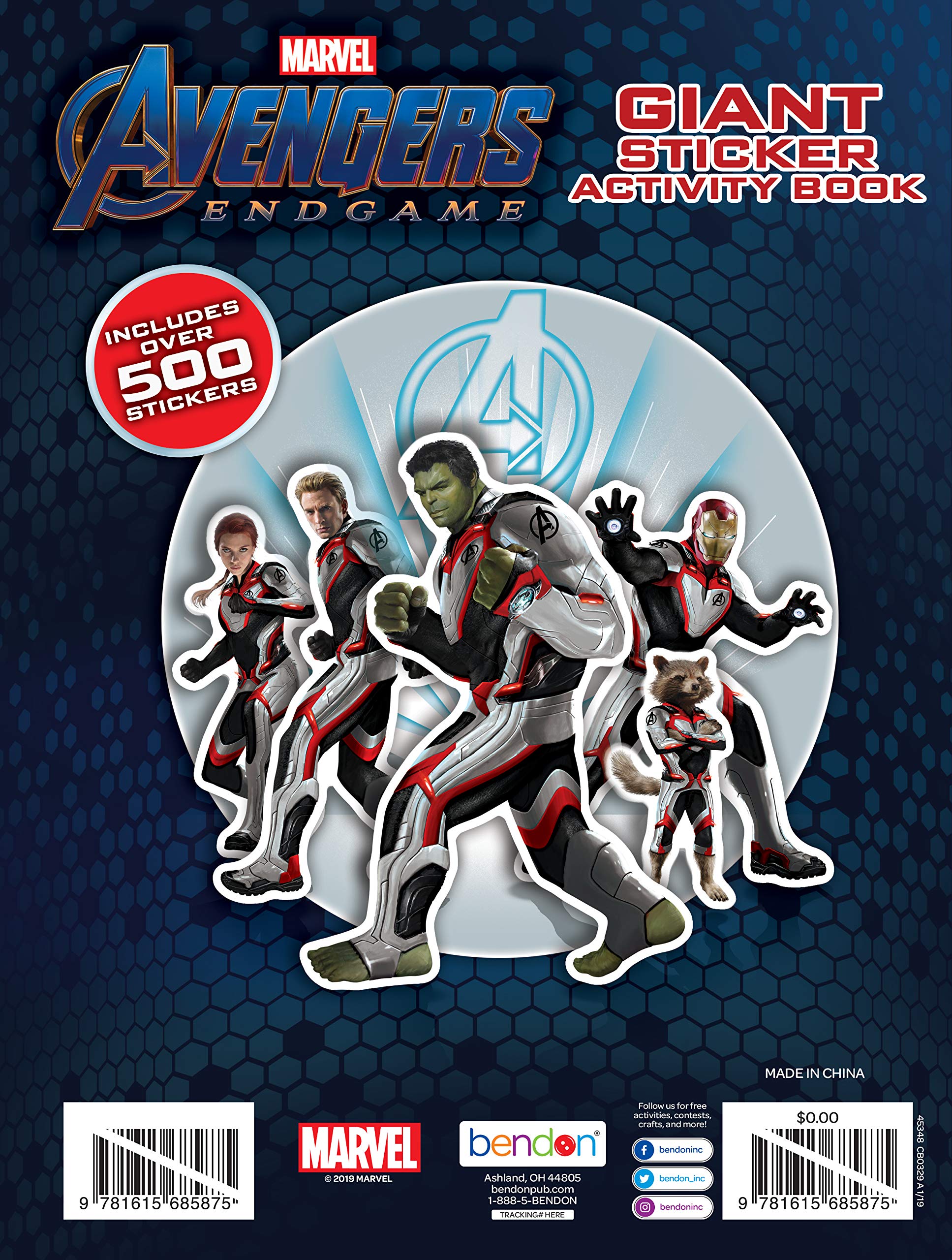 Bright Marvel Avengers pages invite imaginative play.
