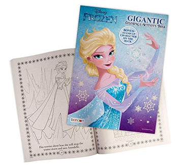 Coloring Books Frozen 2 Elsa giant coloring book cover invites imaginative play for kids