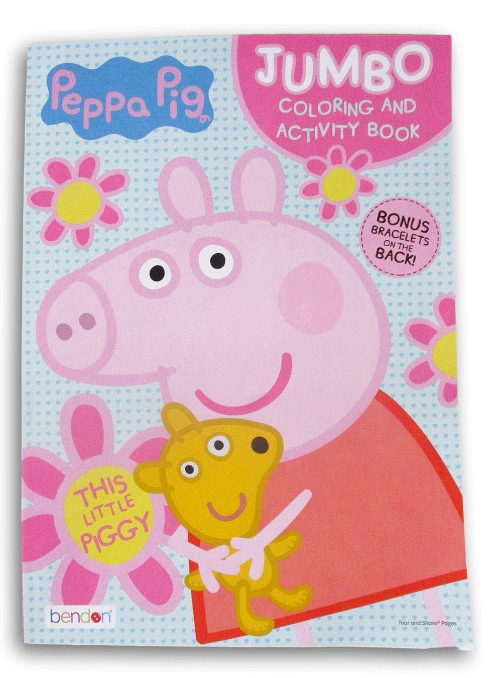 Peppa Pig Pretty Little Peppa cover page for coloring and play