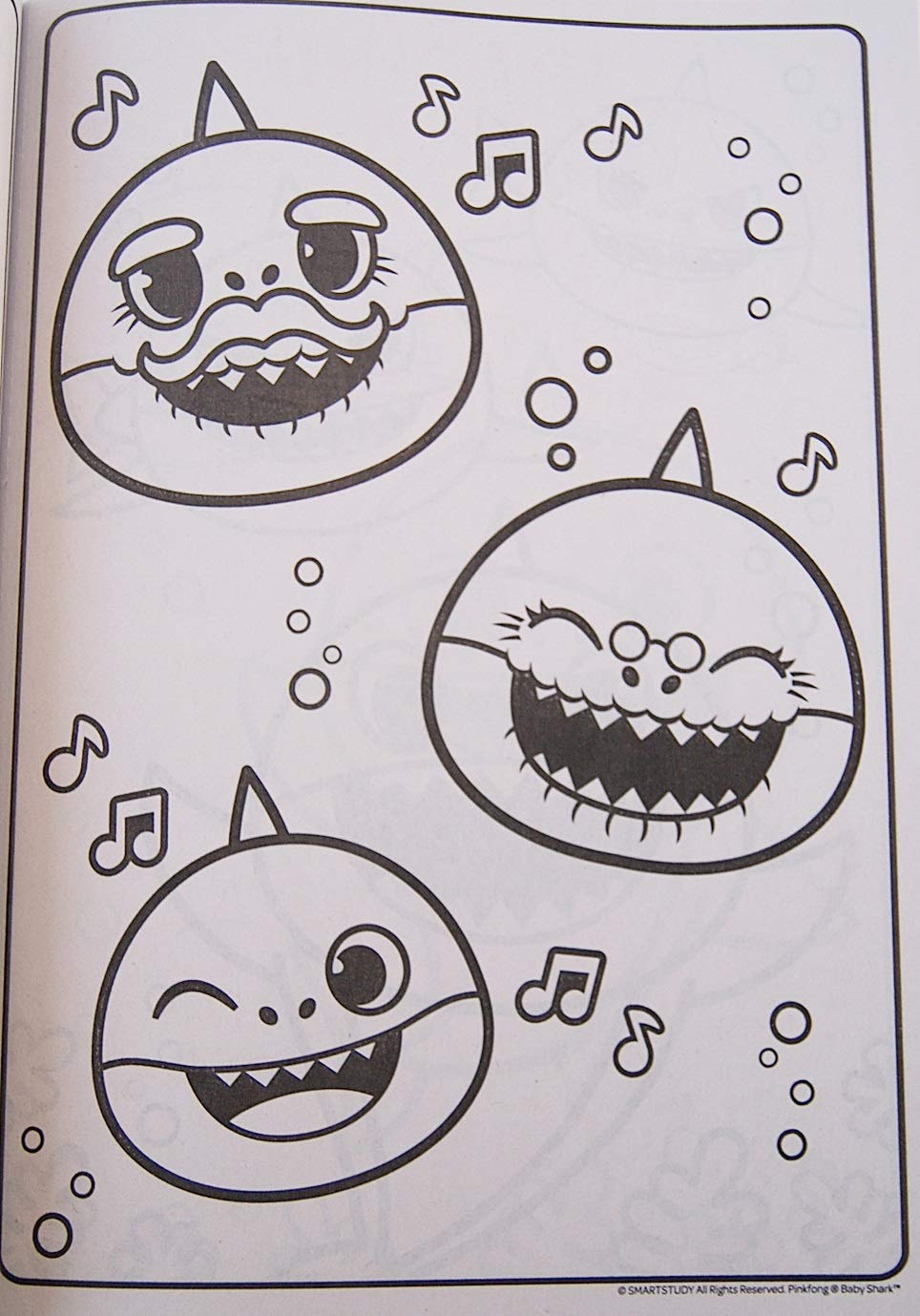 Coloring Books Pinkfong Baby Shark Jumbo Book pages invite colorful creativity on every spread.