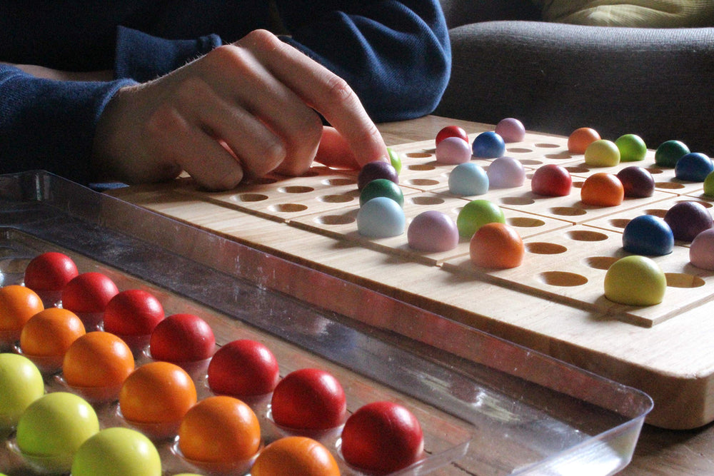 ColorKu setup supports solo or group play for strategic thinking and fun
