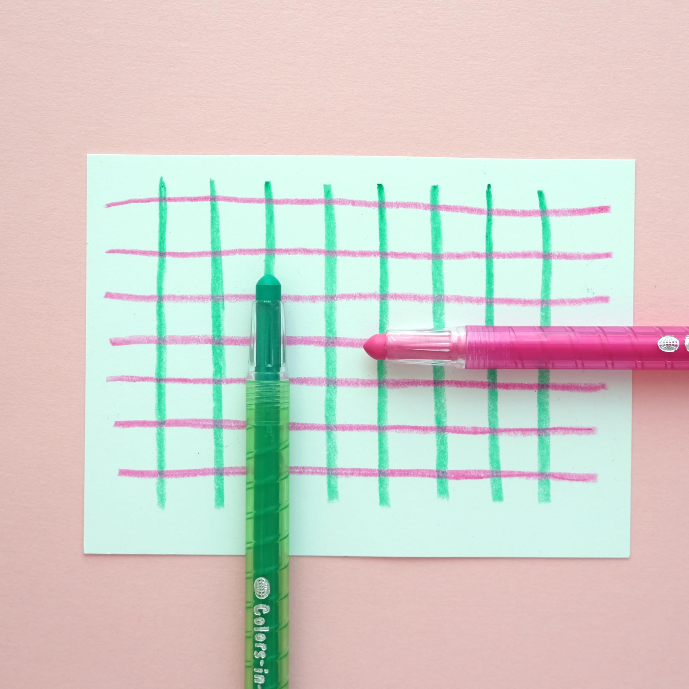 Colors-in-Motion kid-friendly design supports school projects and home doodling
