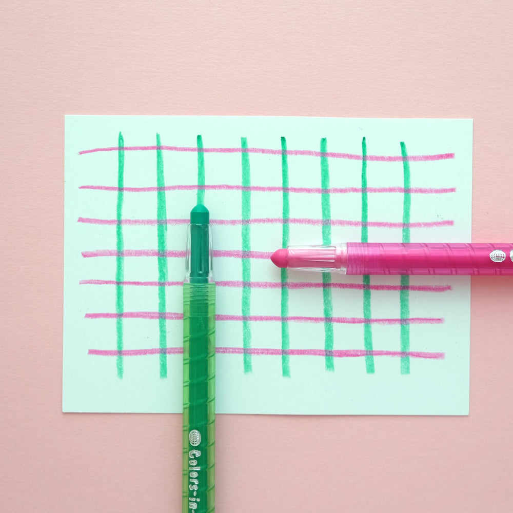 Colors-in-Motion kid-friendly design supports school projects and home doodling