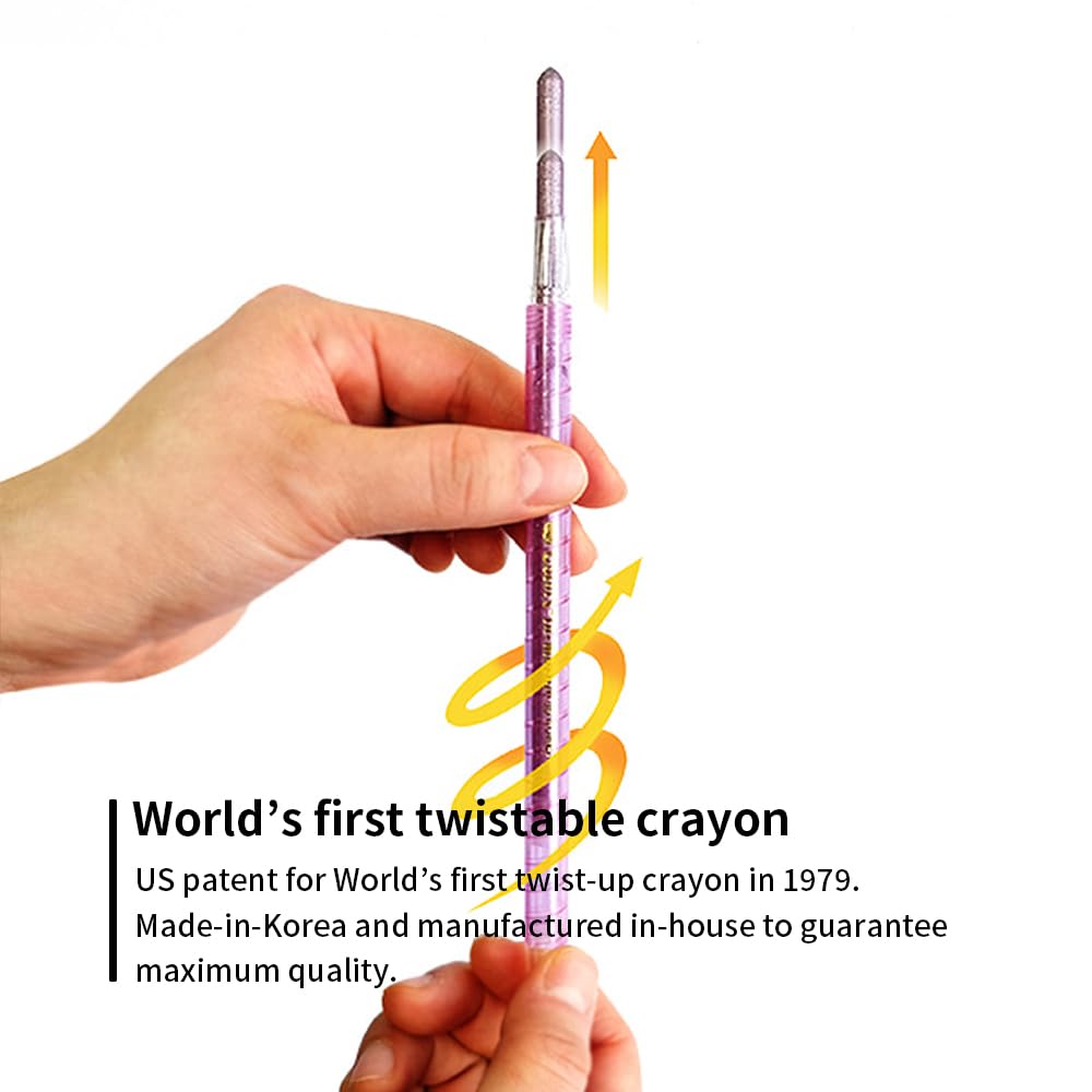 Colors-in-Motion no-sharpening-needed crayons keep kids ready for quick projects