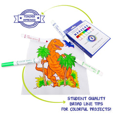 Color Swell donation-supported art supplies brighten classrooms and inspire budding artists.