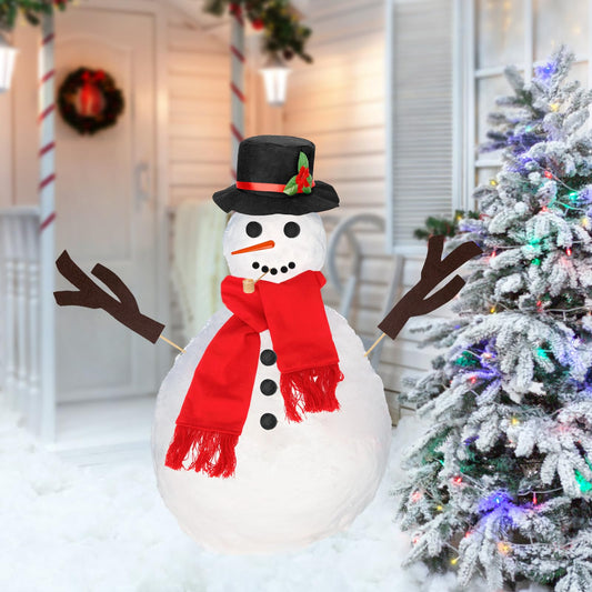 Colovis snowman-making kit components help kids customize