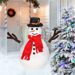 Colovis snowman-making kit components help kids customize