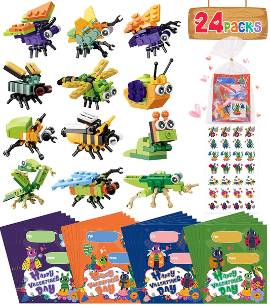 Colplay insect building blocks pack for hands-on STEM play and classroom fun