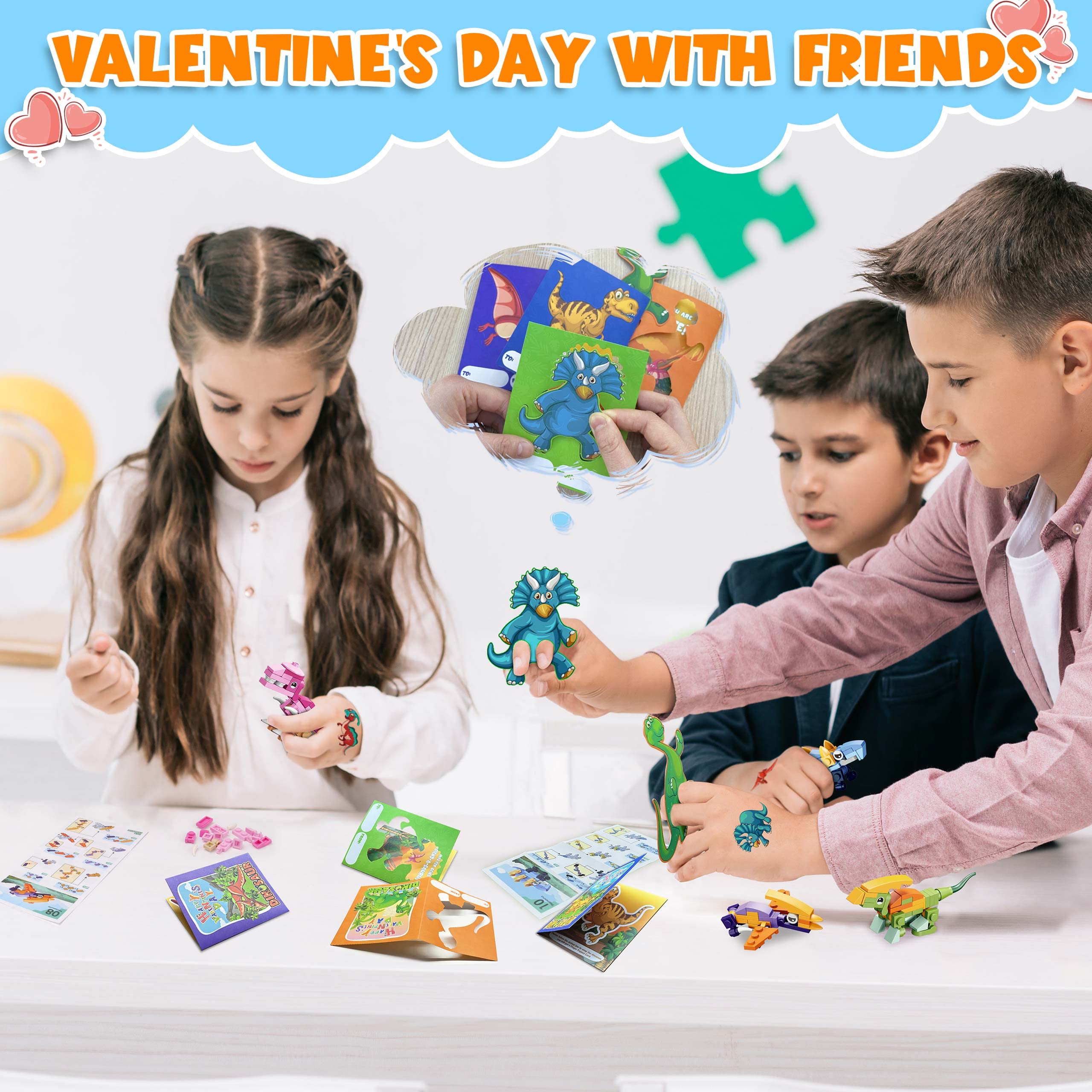 Colplay Simple Assembly Instructions, guides kids through building a dinosaur.